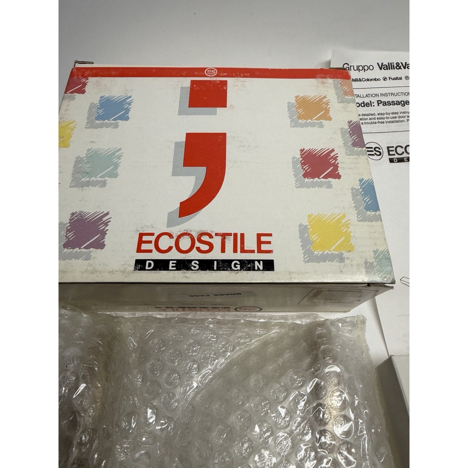 VINTAGE NOS Ecostile H45-PGE Designer Interior Door Levers Made in USA