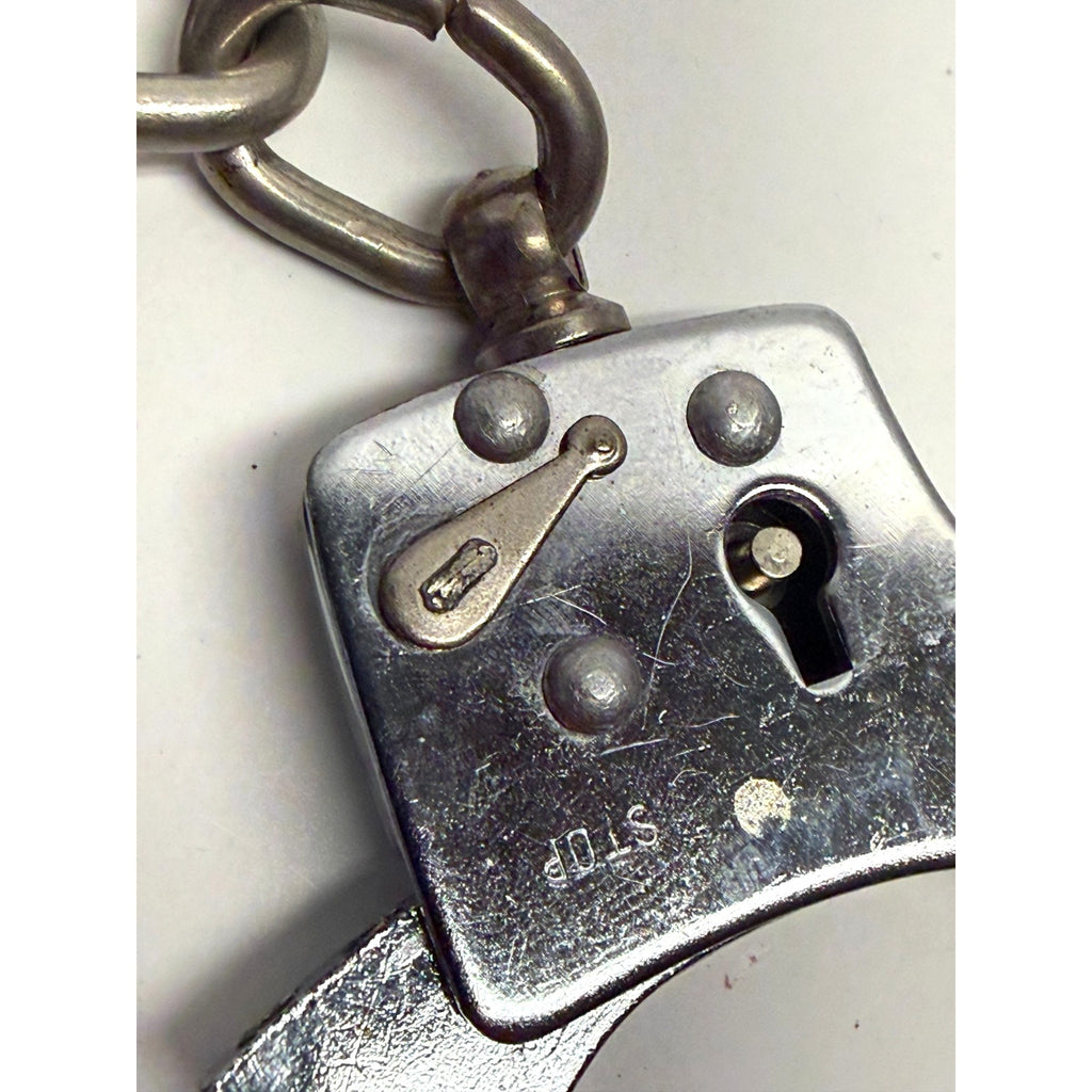 Vintage Japanese Handcuffs with Key – Showa Era Metal Collectible : Keys Work
