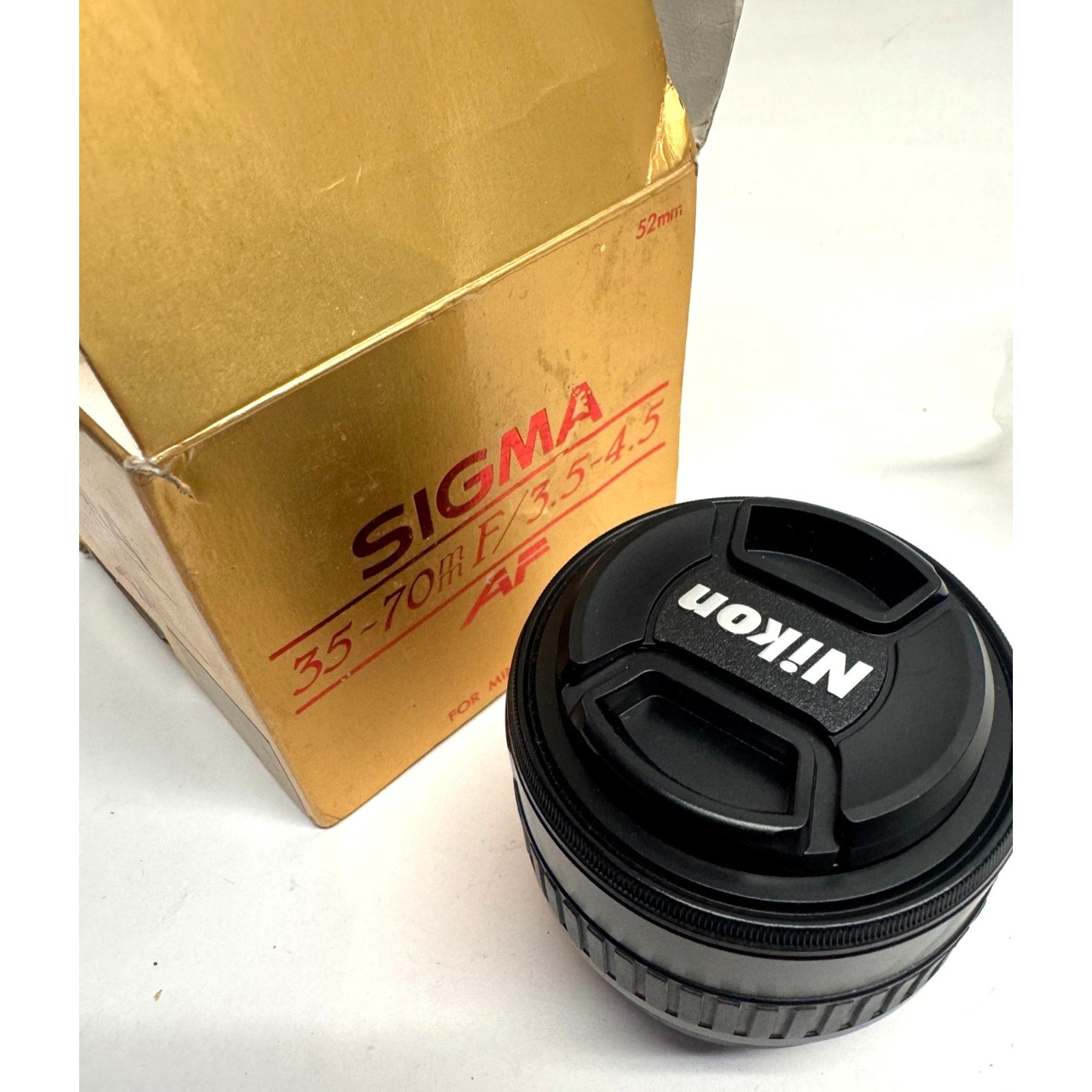 Vintage Sigma Zoom Master AF 35-70mm F/3.5-4.5 MC Lens