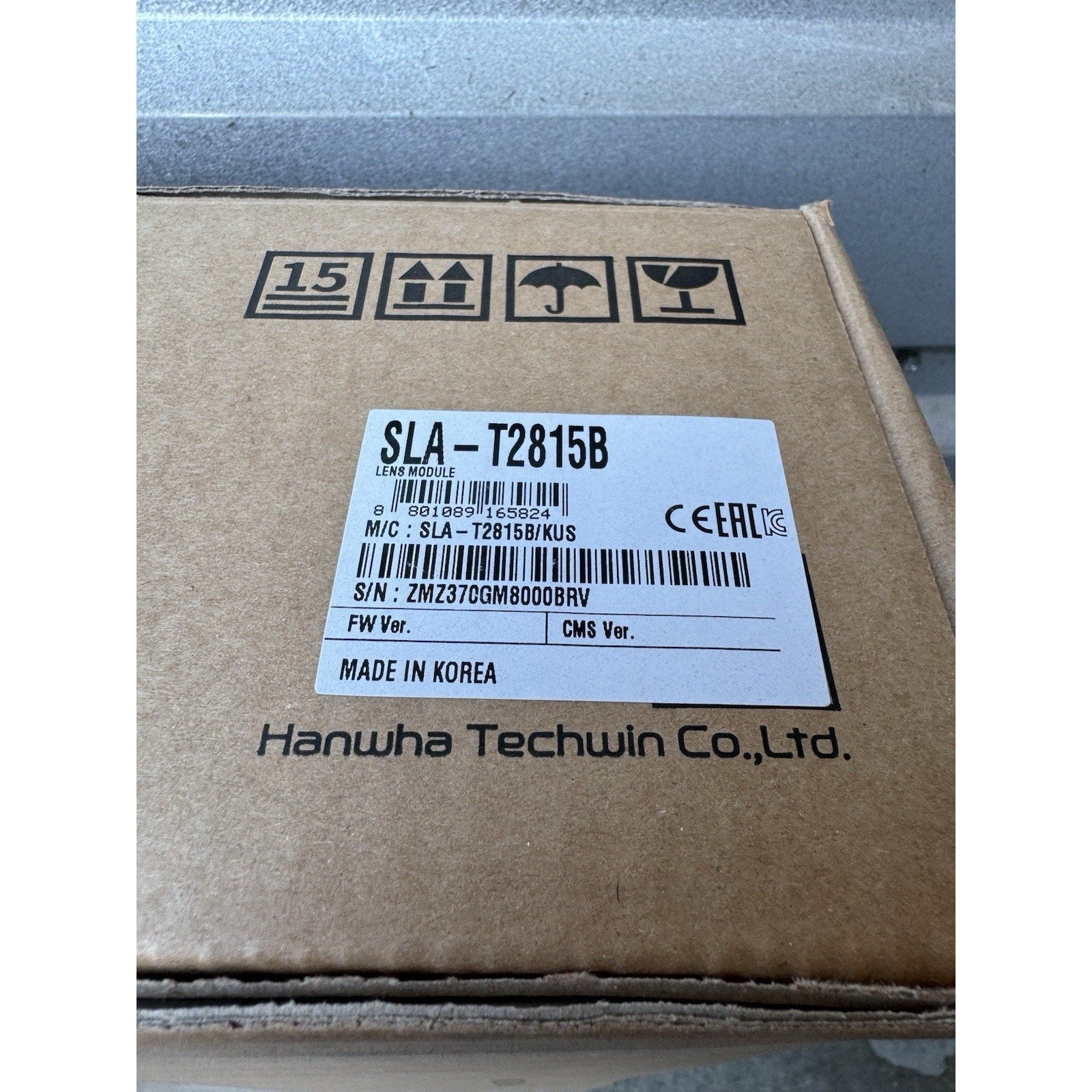 FACTORY SEALED WISENET SLA-T2815B LENS MODULE