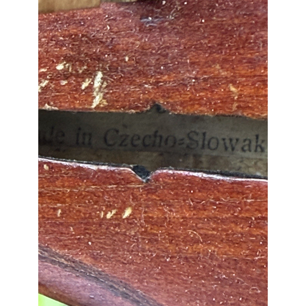 VINTAGE Violin Copy of Antonius Stradivarius Size 4/4 Made in Czechoslovakia