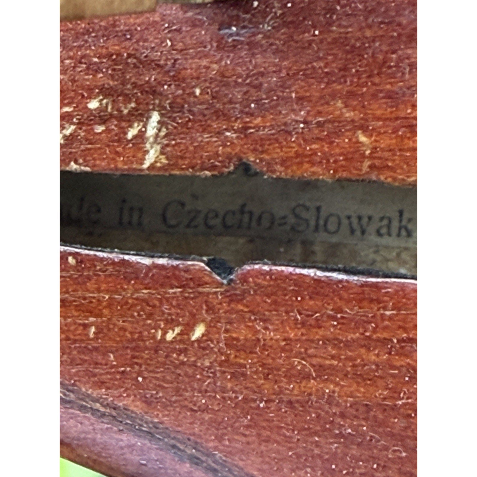 VINTAGE Violin Copy of Antonius Stradivarius Size 4/4 Made in Czechoslovakia
