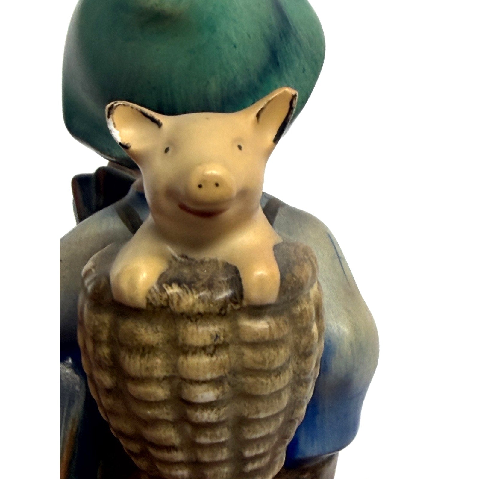 Vintage Hummel Goebel Figurine #198 "Home From Market" TMK-2 Full Bee