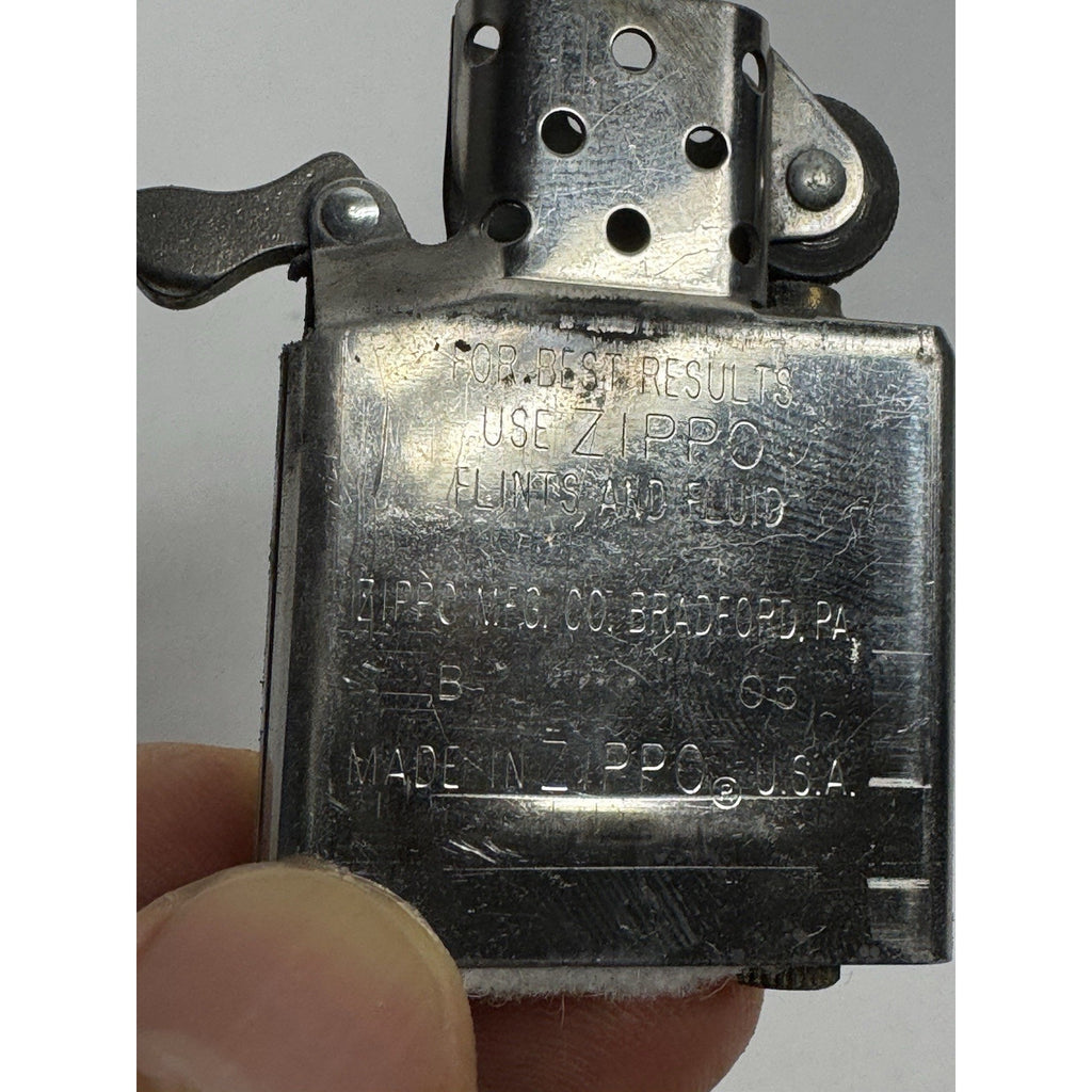 VINTAGE 2004 Zippo Engraved Whisky Jack Daniels Old No. 5 - Turquoise Stone USA