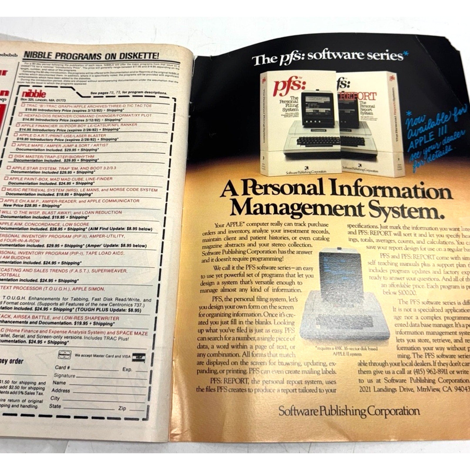 VTG Nibble Volume 02 No 08 Apple Mac Computer Programs