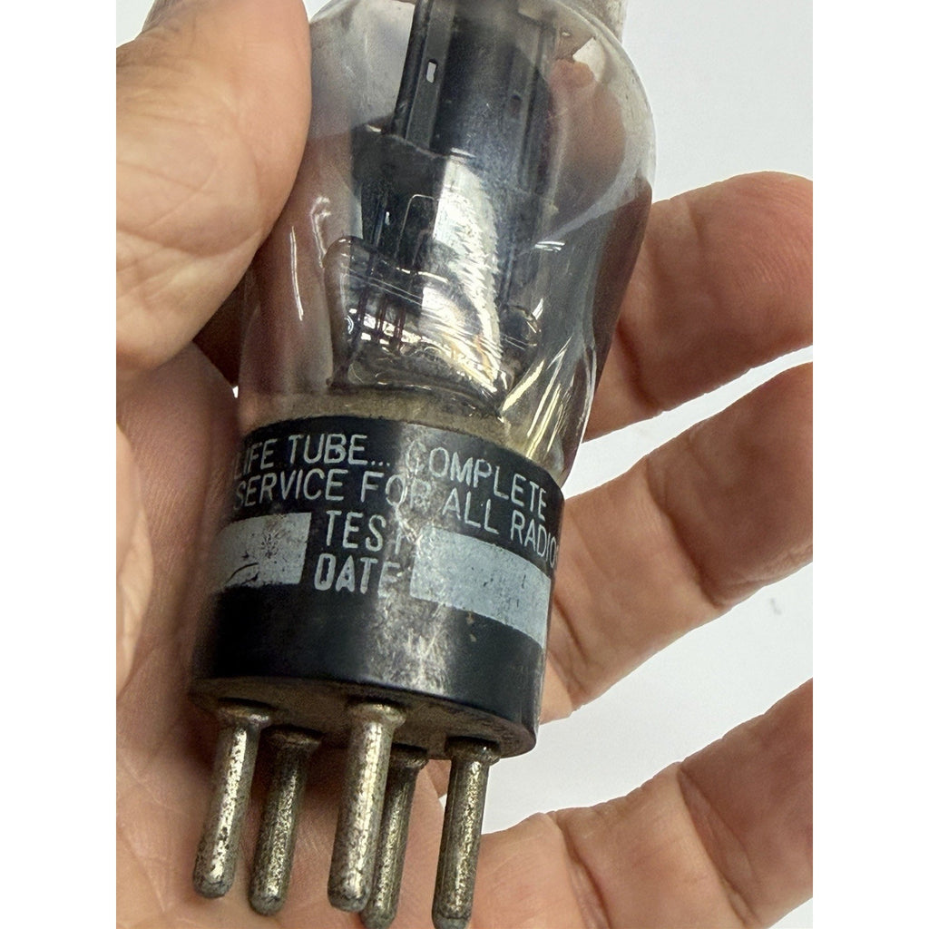 Vintage National Union 37 Vacuum Tube Globe 1930's Triode for AM Radios