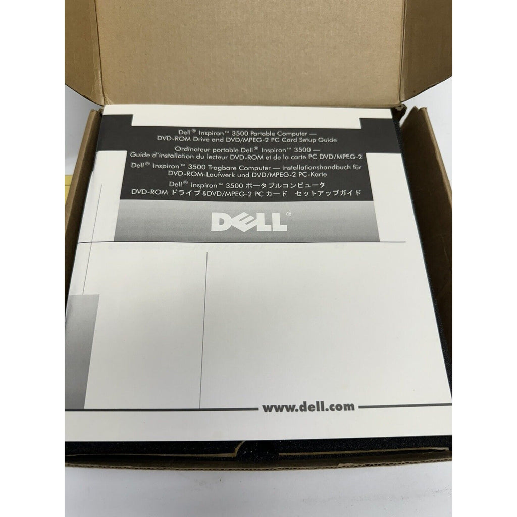 VINTAGE NOS NEW Dell Margi DVD-to-Go DVD/MPEG-2 PCMCIA PC Card Made in Japan