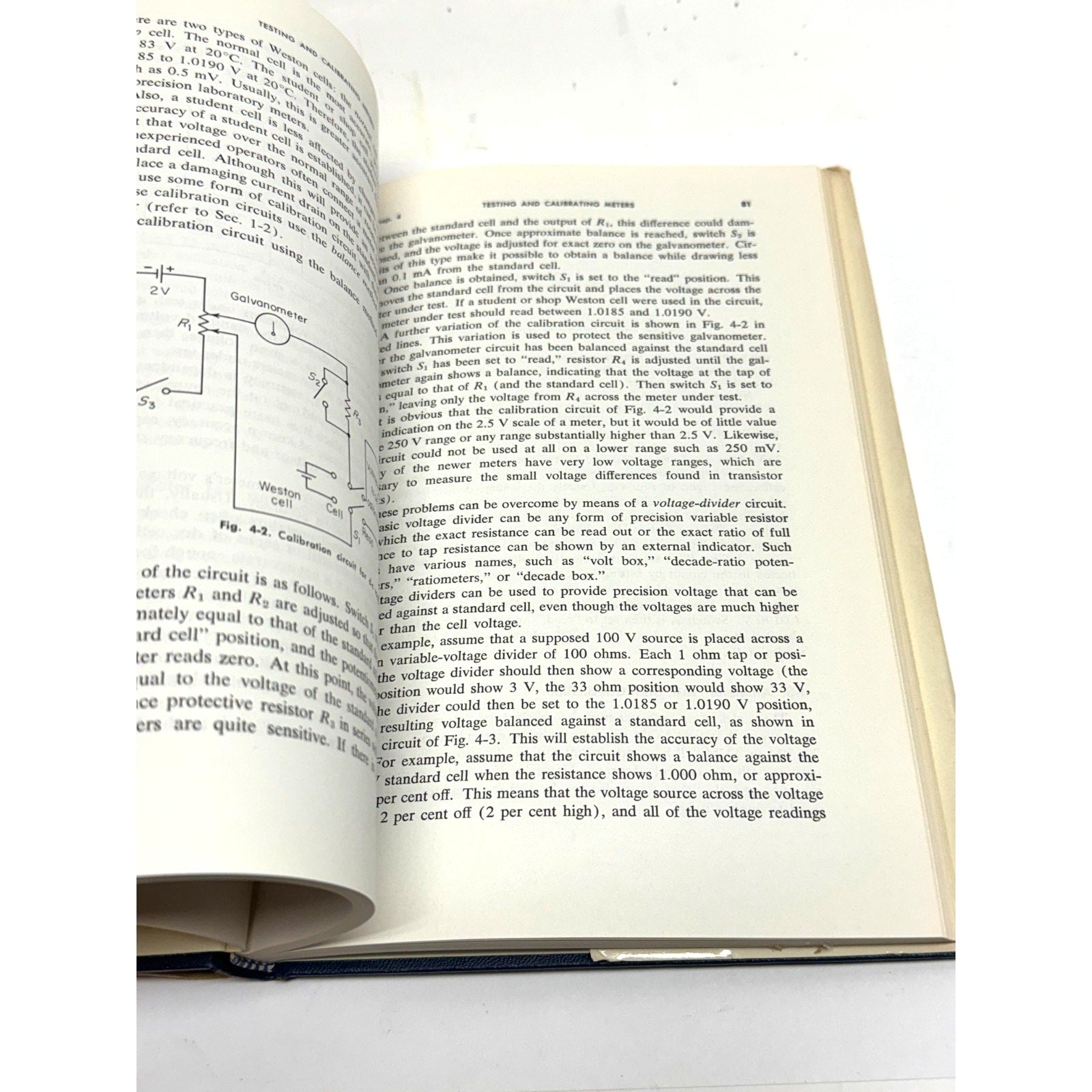 Vintage Handbook of Electronic Meters Theory and Application John D. Lenk HC