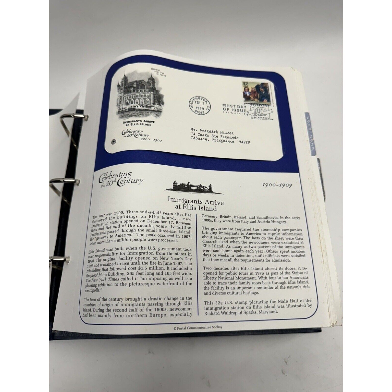 VINTAGE Celebrate 20th Century FDC Collection by Postal Commemorative Society