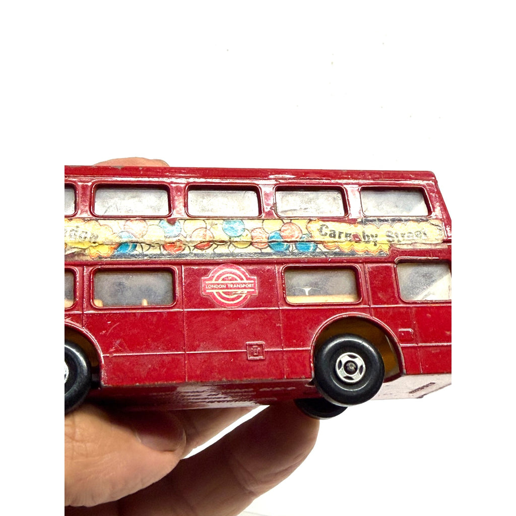 Vintage Matchbox Super Kings Londoner K-15 Swinging London Carnaby St Double Dec
