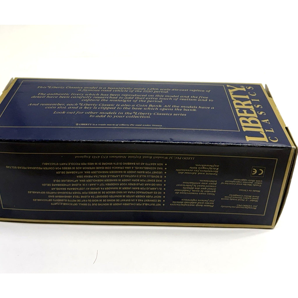 VINTAGE SEALED NEW Liberty Classics 1/25 Scale LC9000 - Schweppes - Coin Bank