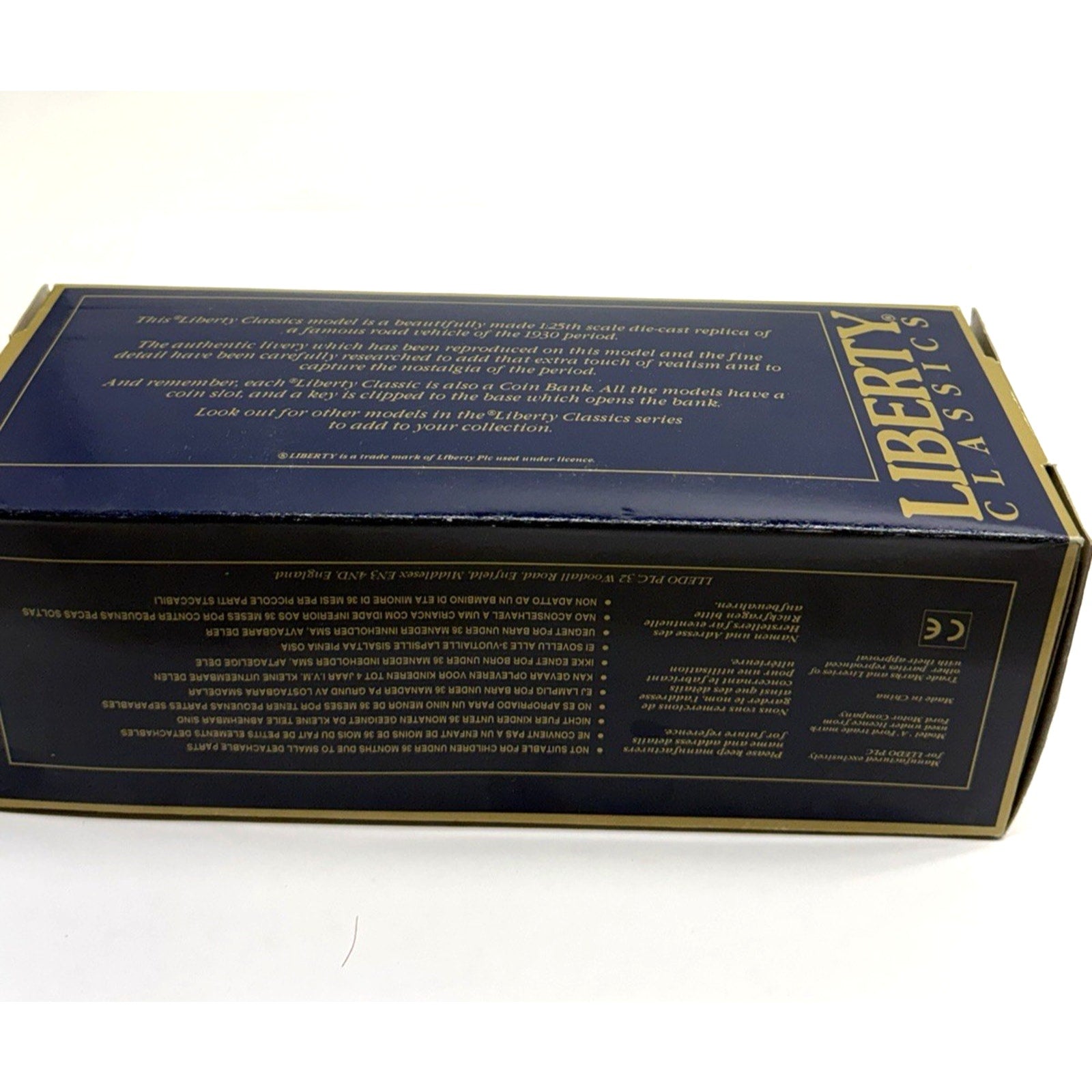 VINTAGE SEALED NEW Liberty Classics 1/25 Scale LC9000 - Schweppes - Coin Bank