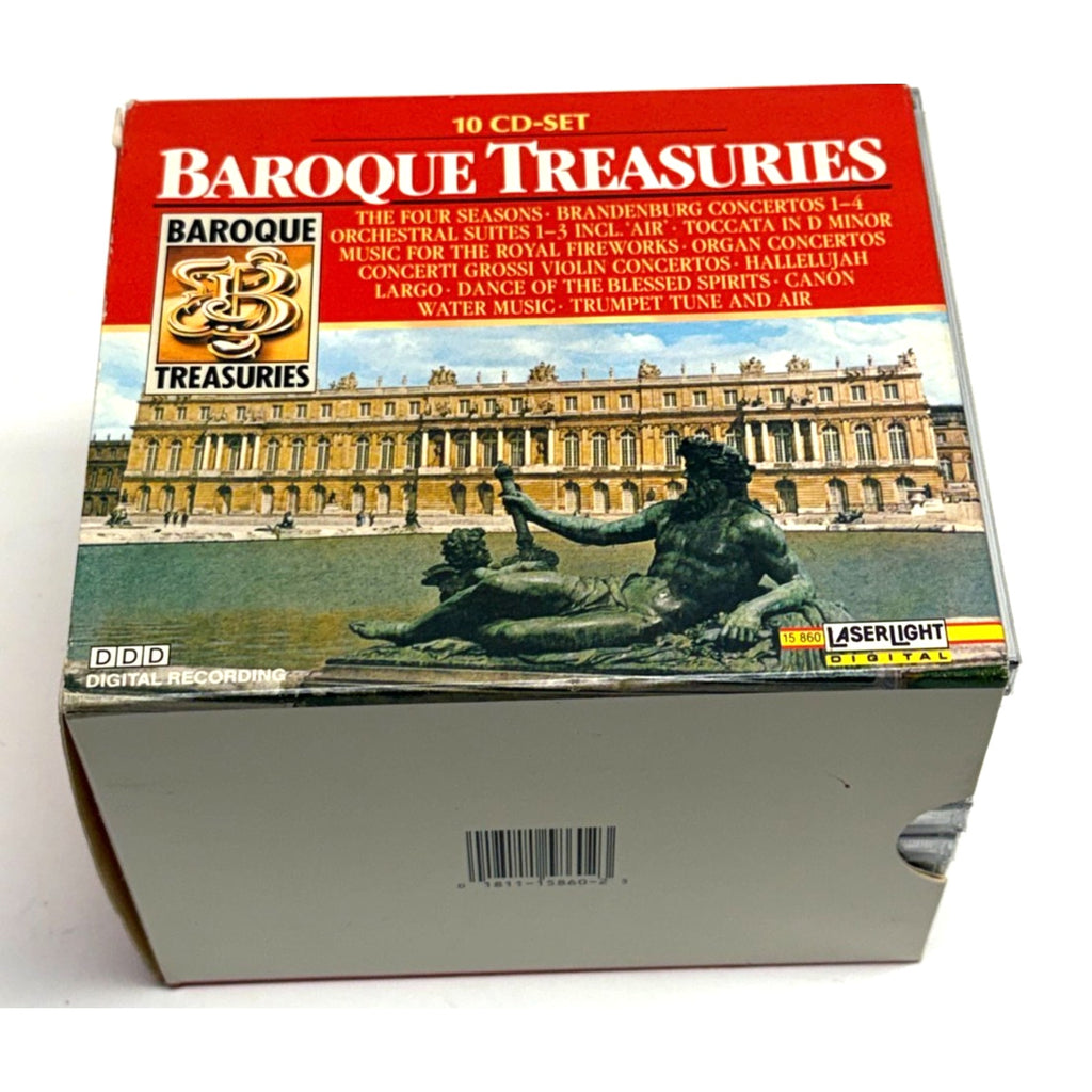 Vintage BAROQUE TREASURES Guttler Altenburg [Laserlight 10 CD Box Set] Sealed