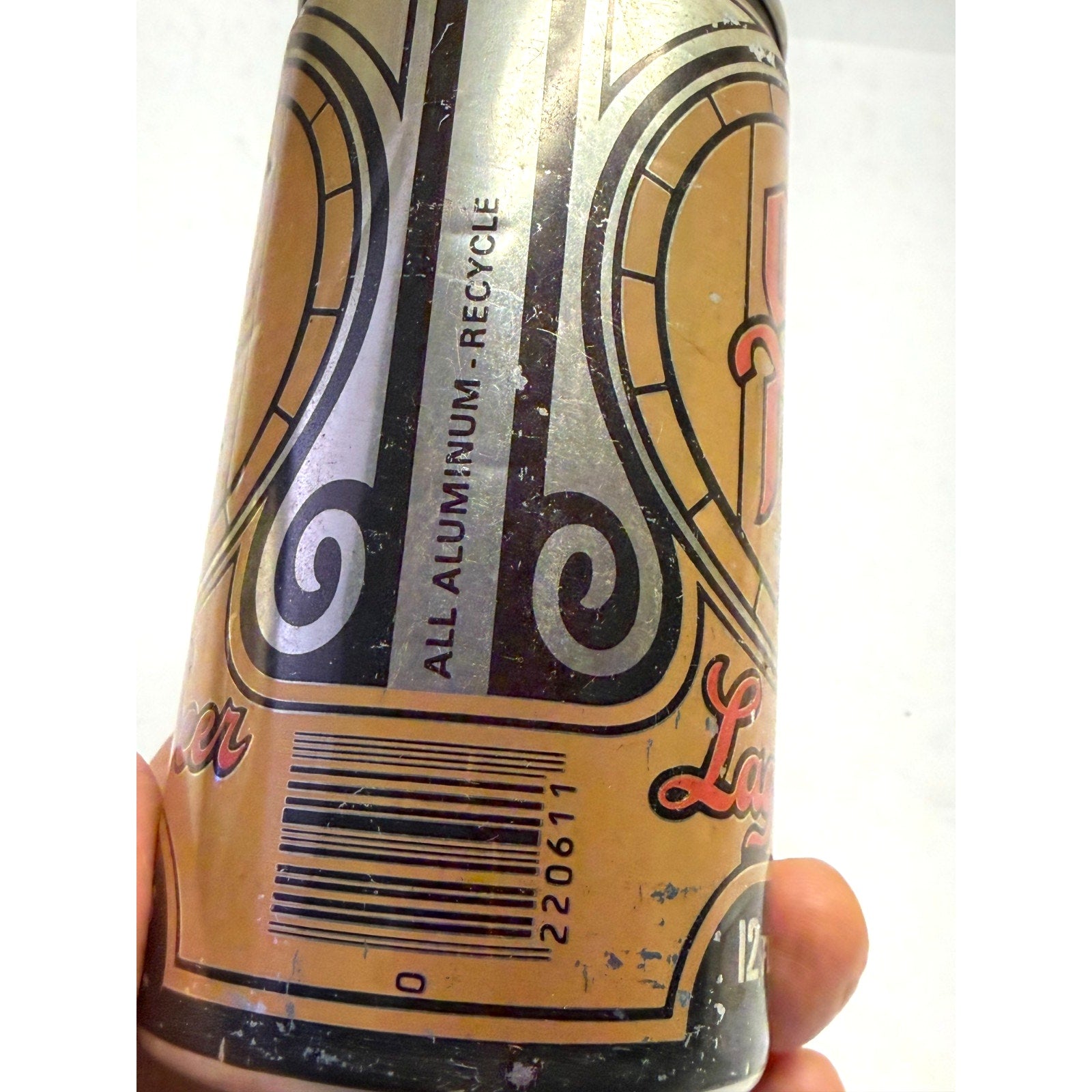 Vintage Old Tap Lager Beer - Pull Tab Can. Pabst Brewing