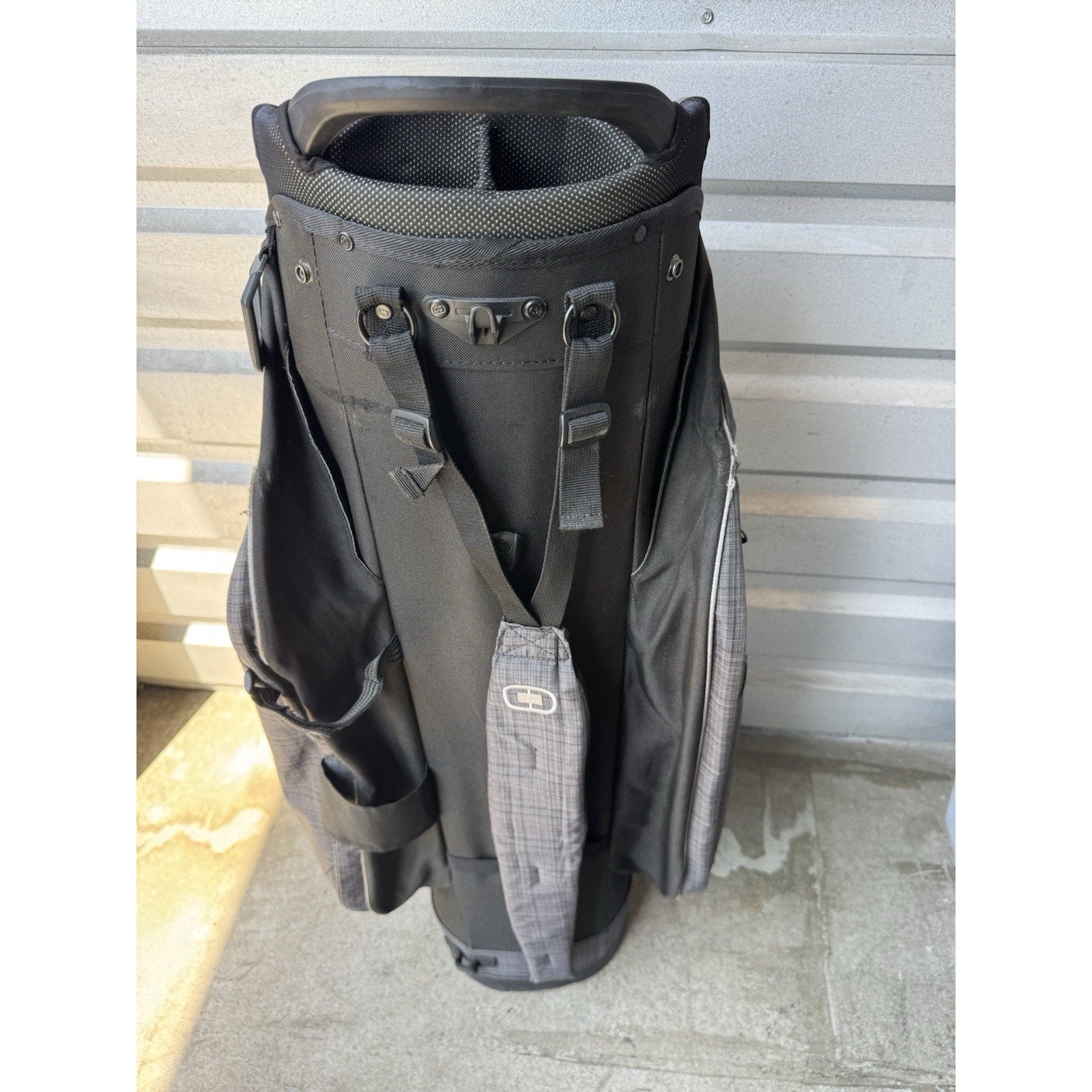 Ogio Machu Golf Cart Bag TORQ Strap Cart Strap Channel 16-Way w/Rain Cover