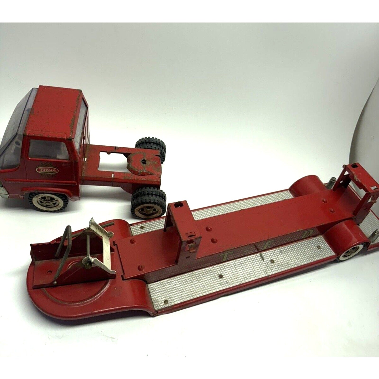 VINTAGE Tonka Fire Truck TFD : Ladder Not Included