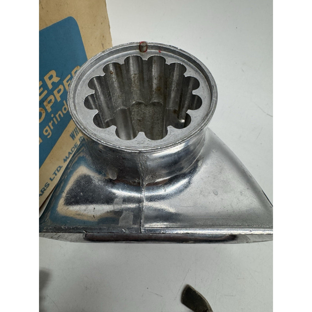 Vintage Sears, Roebuck Maid of Honor Meat Grinder & Food Chopper Original Box