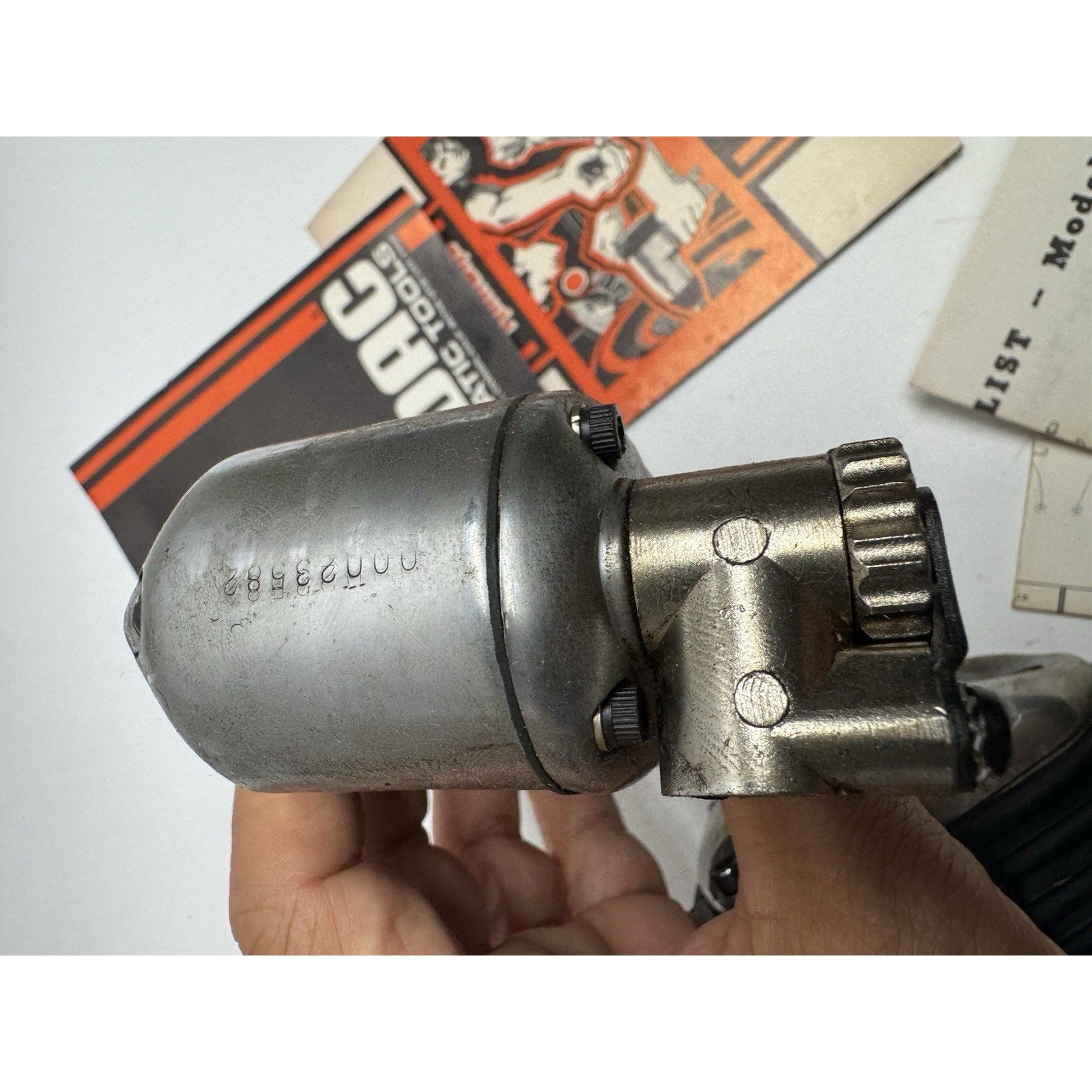 VINTAGE Combination Pack of Rodac #633 & #606 Air Impact Wrench UNTESTED