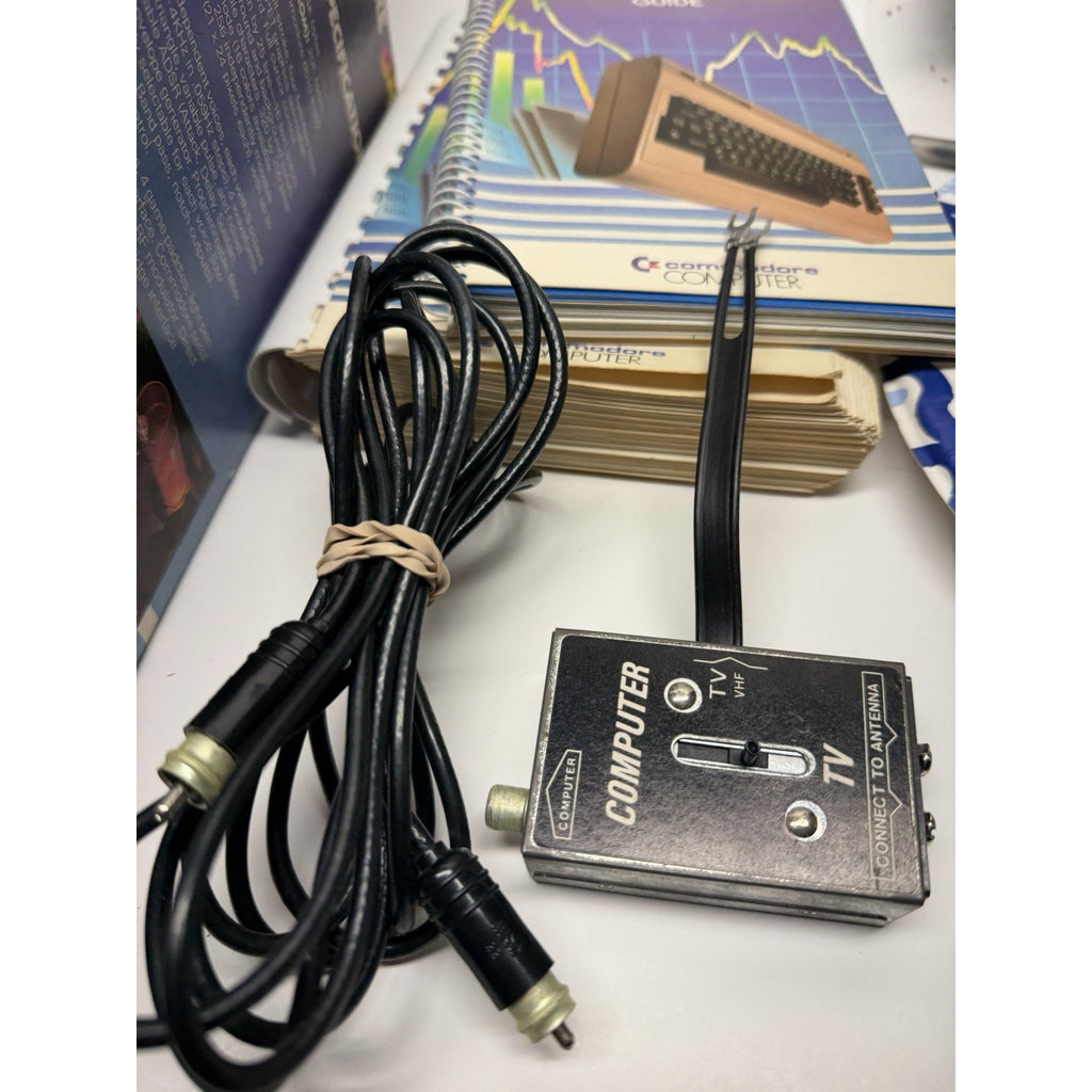VINTAGE 1992 Commodore 64 C64 Breadbin Computer System - Cosmetic Damage -