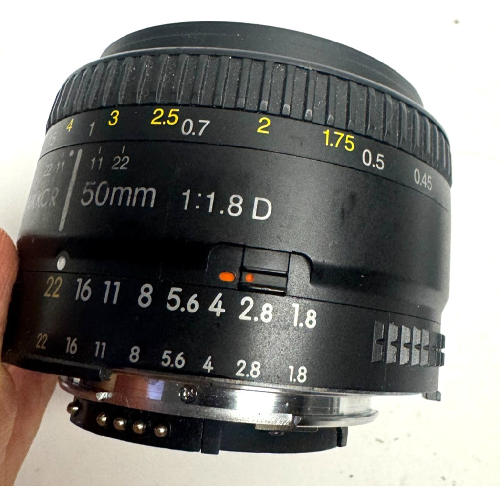 Vintage Nikon AF Nikkor 50mm f/1.8 D Standard Prime Lens