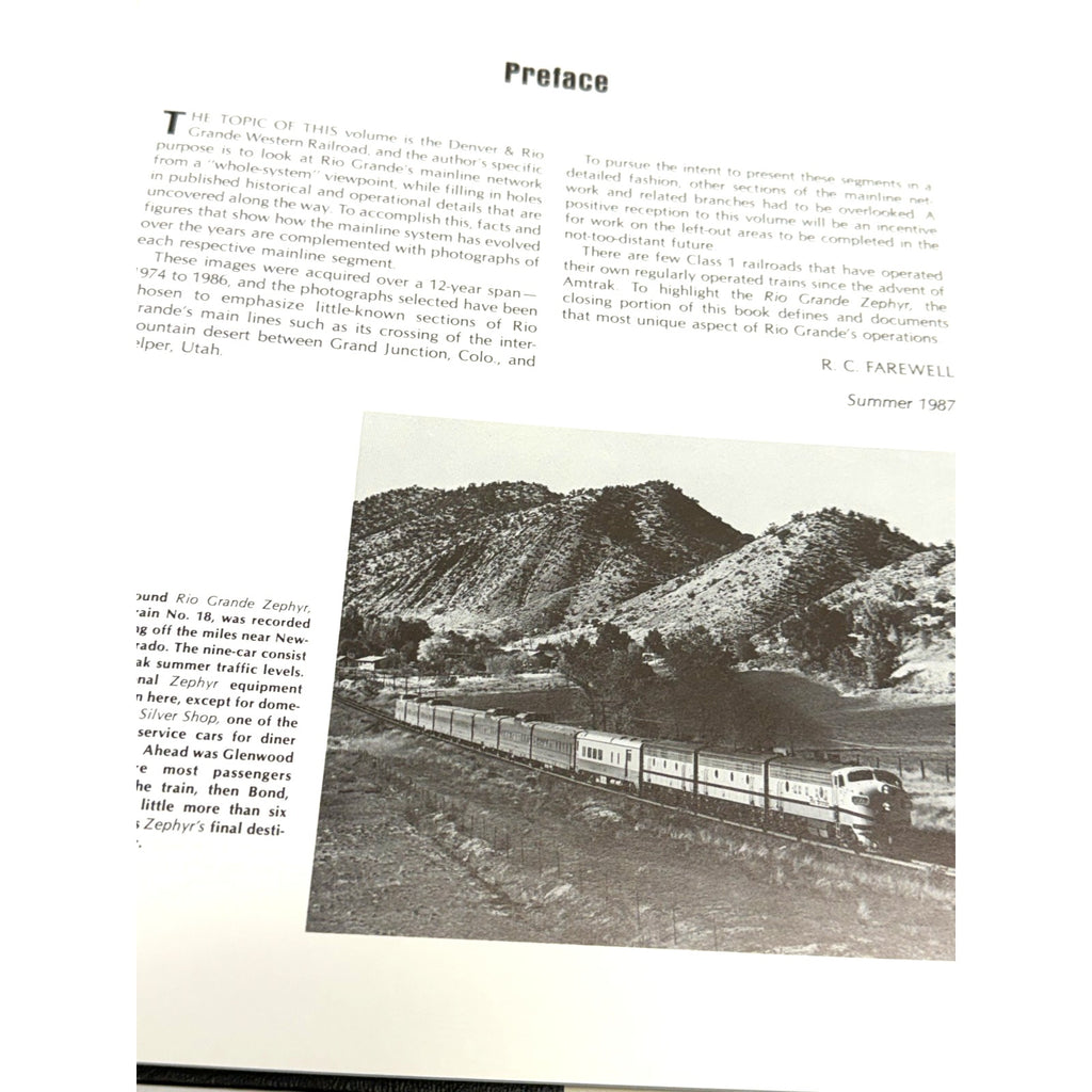 Vintage R C Farewell / RIO GRANDE RULER OF THE ROCKIES 1989