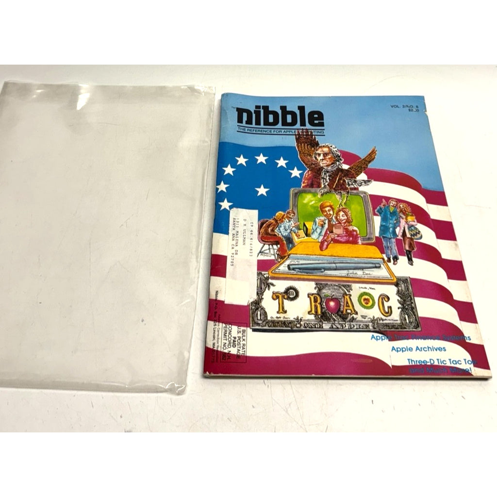 VTG Nibble Volume 02 No 08 Apple Mac Computer Programs