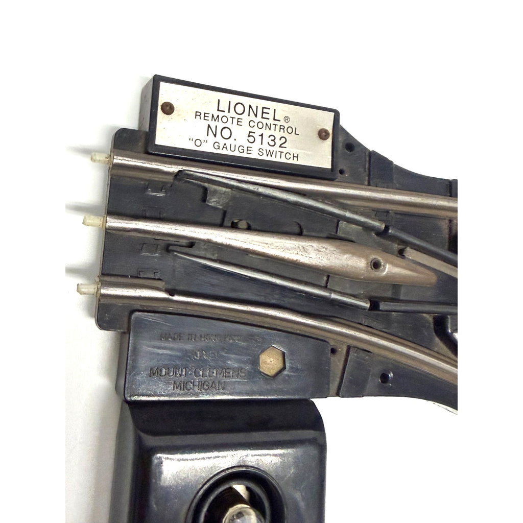 Vintage Lionel 6-5132 O Right Hand Remote Control Switch Turnout