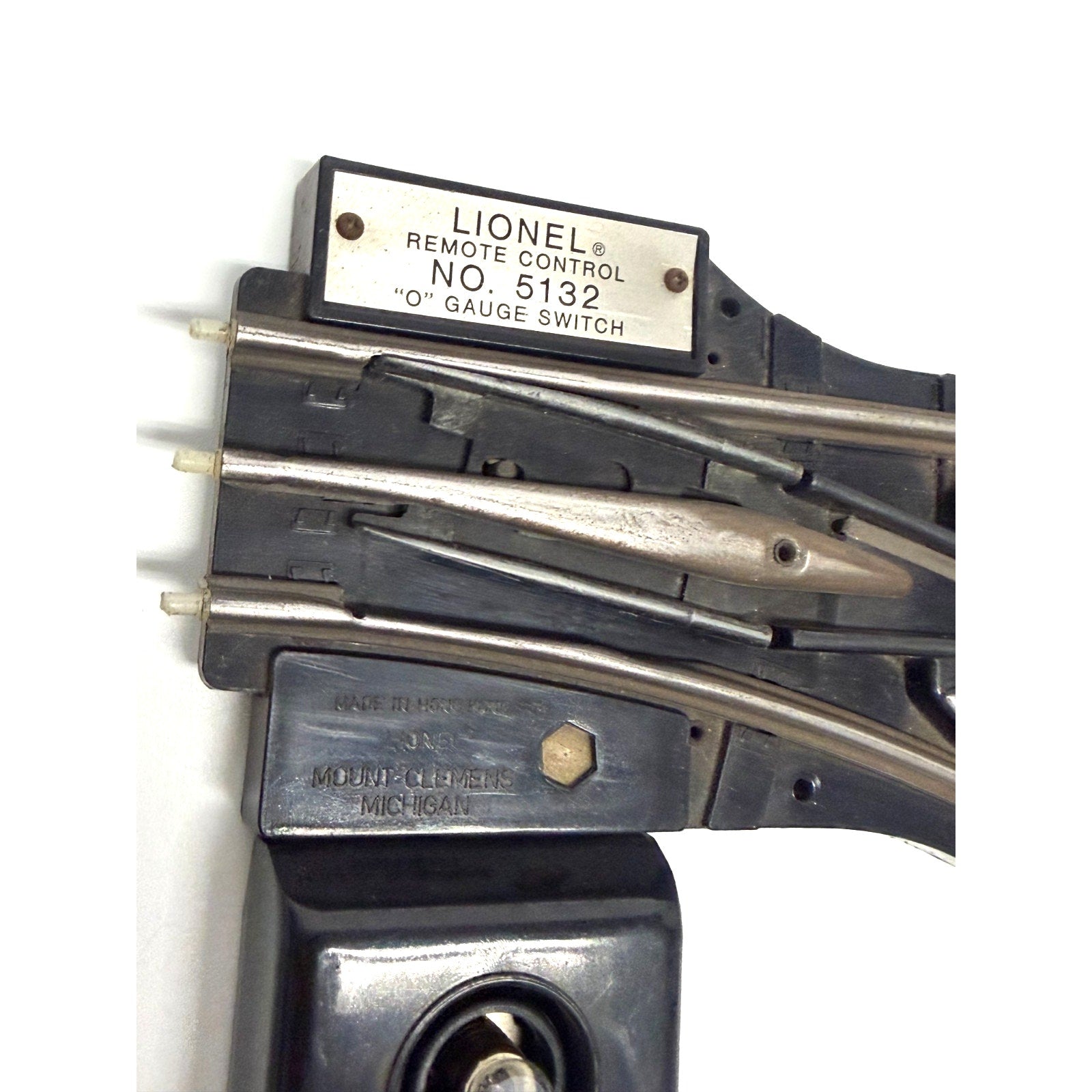 Vintage Lionel 6-5132 O Right Hand Remote Control Switch Turnout