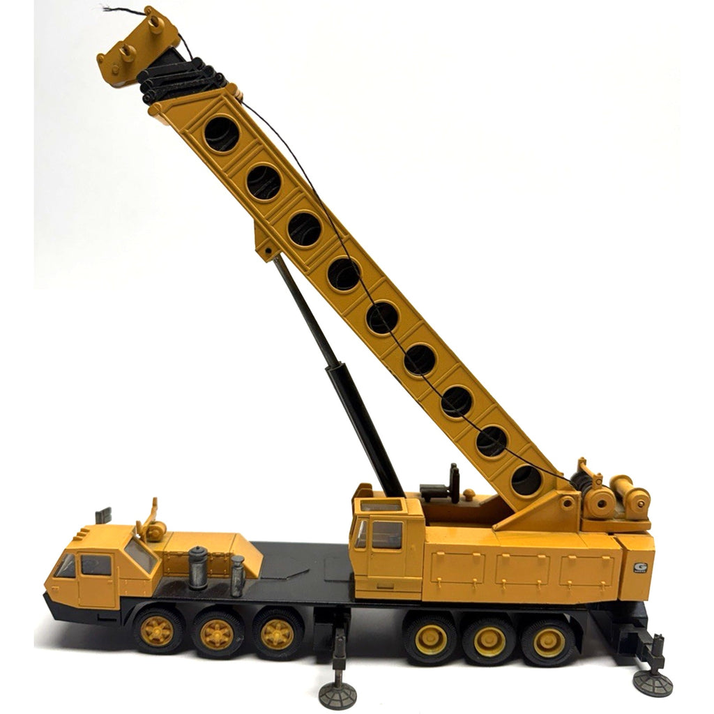 Vintage NZG 152 Grove TM1500 Mobile Crane - Yellow 1/55 Die-cast Made In Germany
