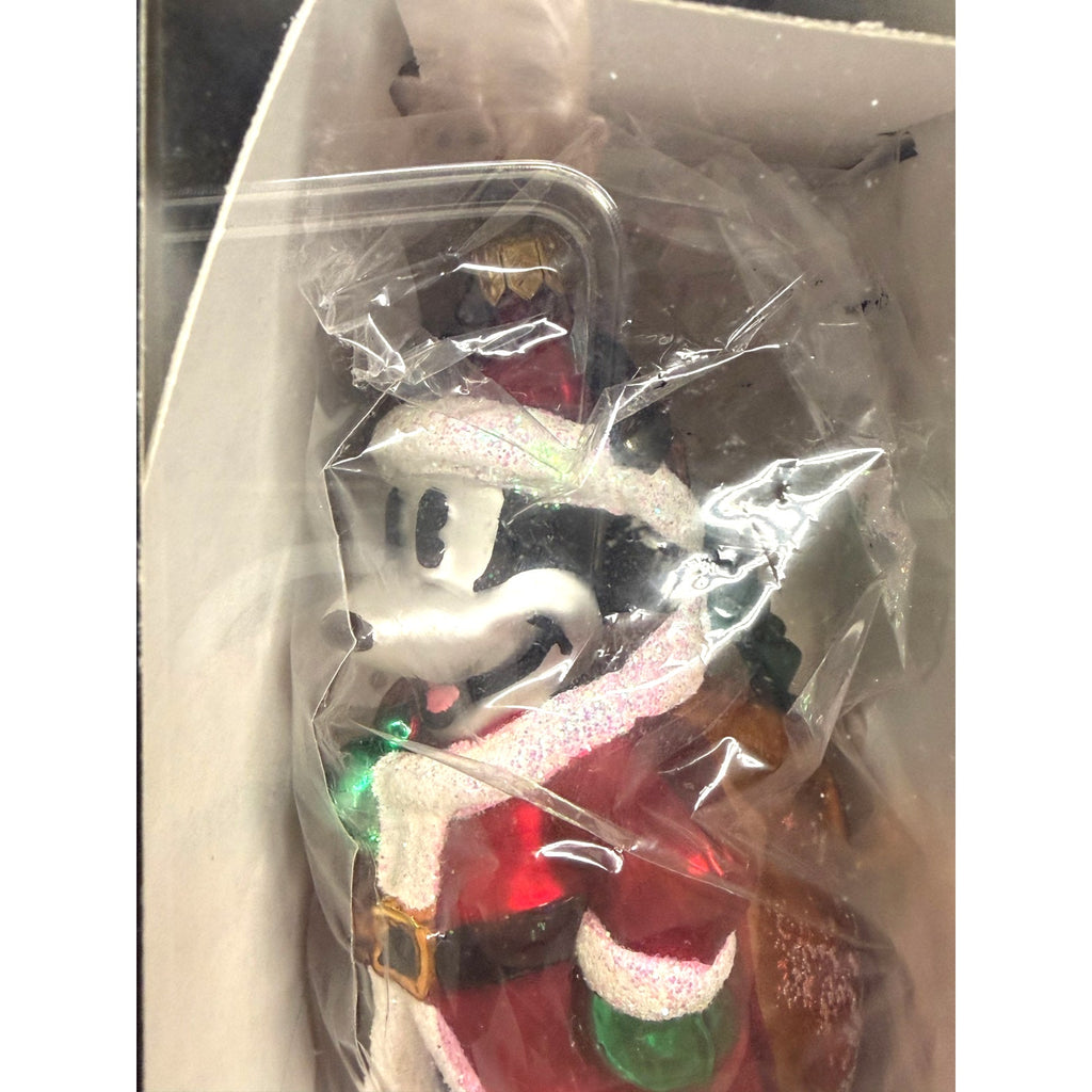 Vintage NEW SEALED Mickey Mouse Christmas Eve Ornament 1996