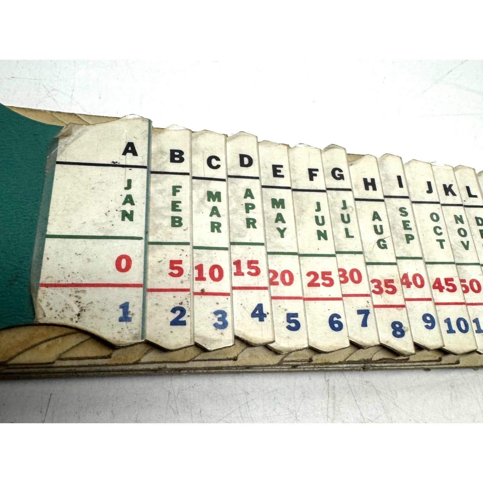 Vintage Amfile Sort-All Vtg Index File Sorter No. A31