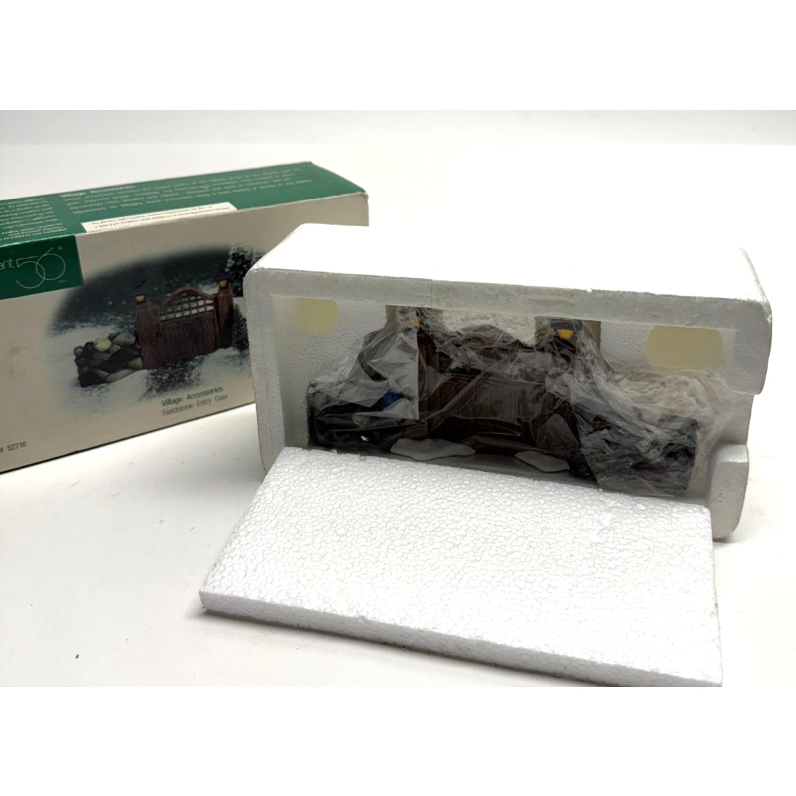 Vintage Dept 56 Village Accessory Fieldstone Entry Gate #52718