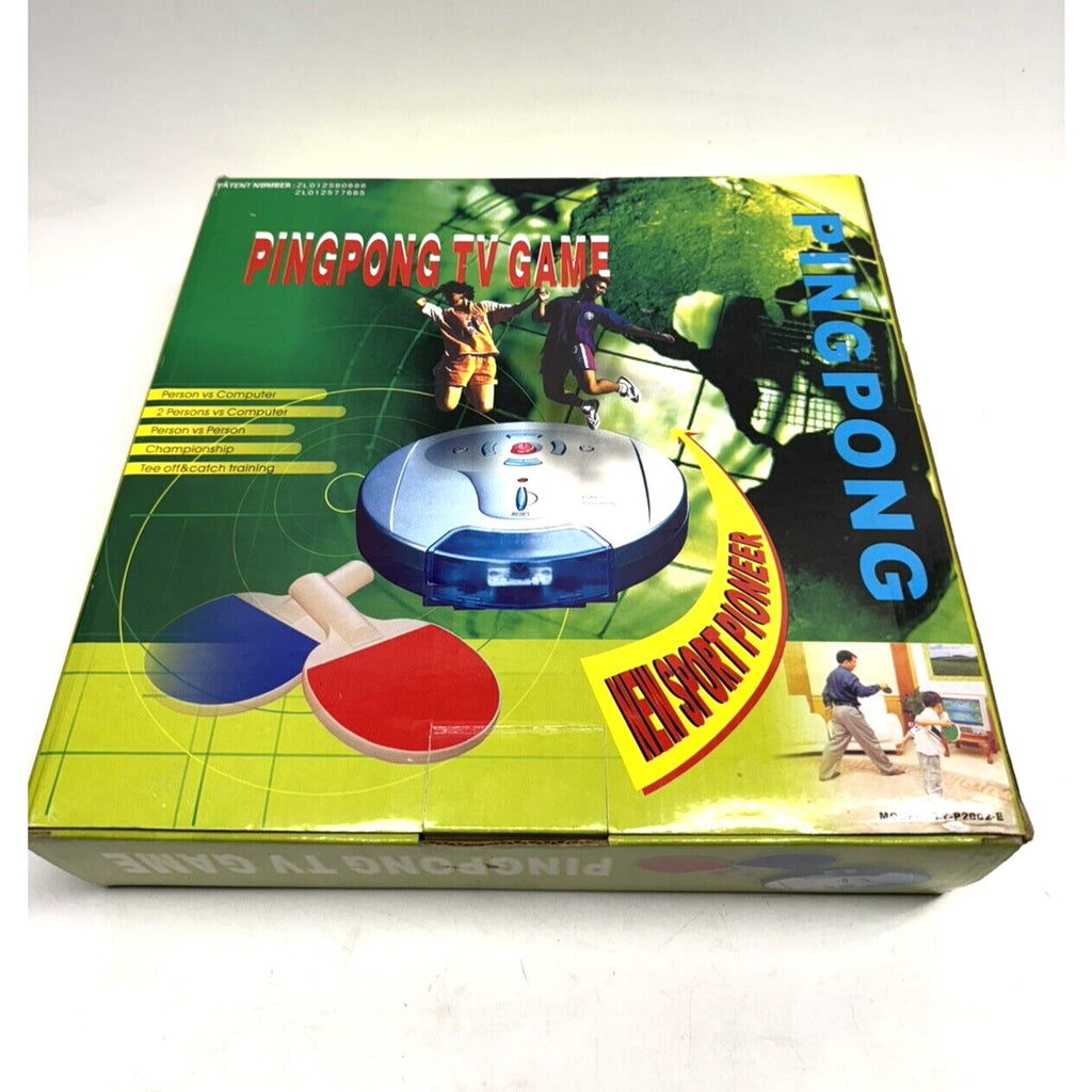 Vintage SEALED Style Ping Pong Sport Pioneer TV Virtual Plug & Play 5 Feature