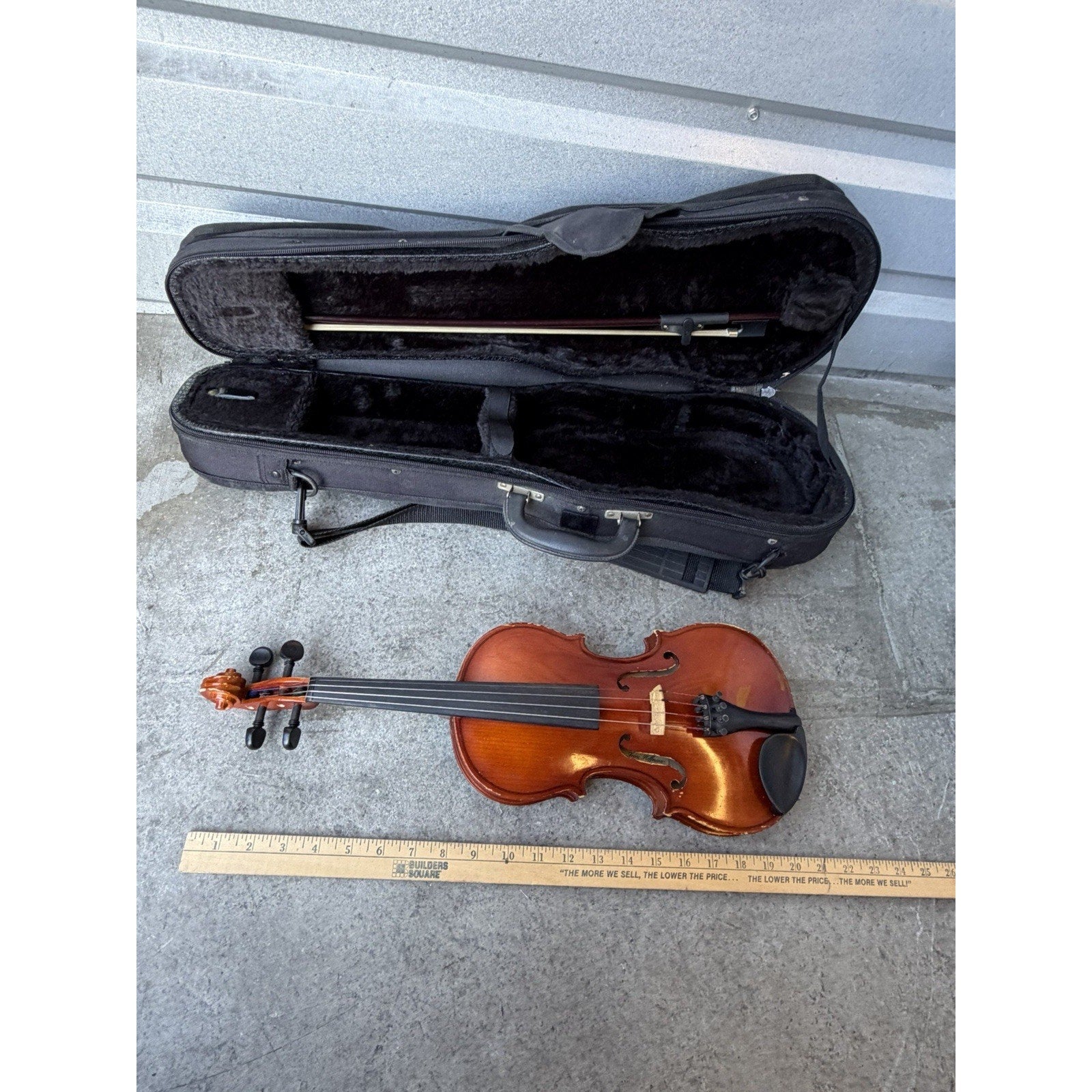 VINTAGE 2001 FRANZ HOFFMANN Etude 1/2 VIOLIN w/Bow and Case