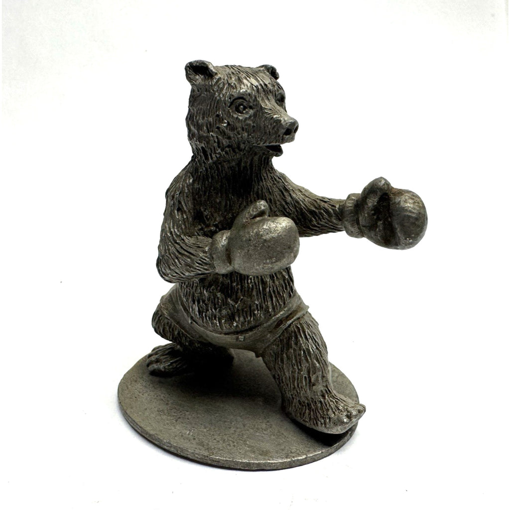 Vintage Lance Fine Pewter Sculpture 3" Figurine Sculpture Made in USA
