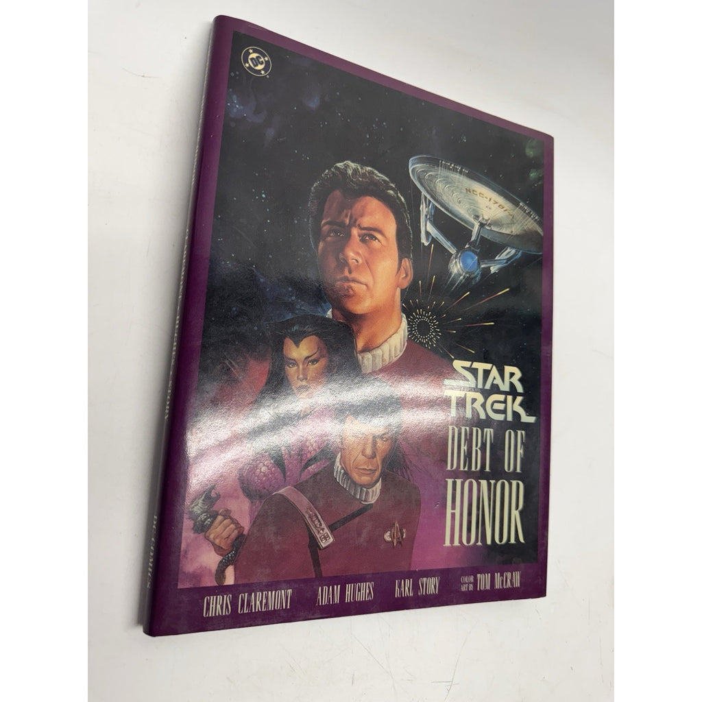 VINTAGE Star Trek Debt of Honor DC Hardcover Chris Claremont Adam Hughes