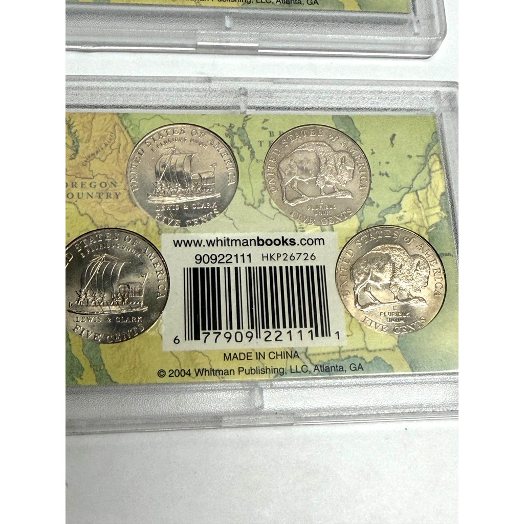 Vintage New 2004 Westward Journey Nickel Series 8 Coin Set, Lot of 2