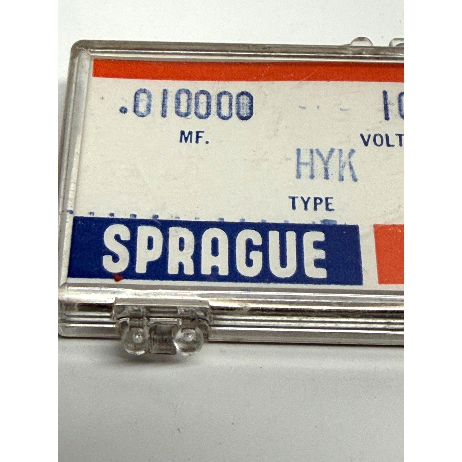 Vintage NOS Sprague HYK TG-S10 Capacitor 0.01uF 100V Electronic Component