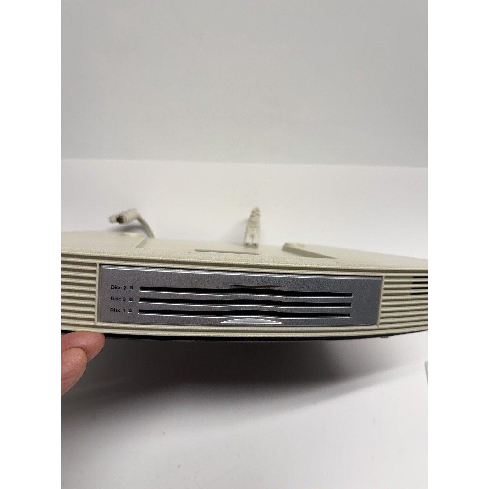 VTG Bose Wave Music System Multi-CD Changer Accessory Powers On - Parts Only