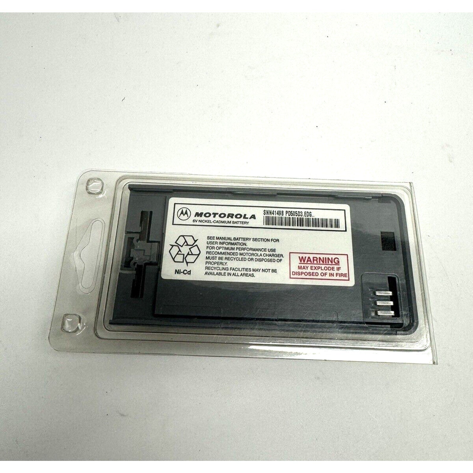 VINTAGE FACTORY SEALED Motorola OEM 428-muxl SNN4149B 6 V Battery