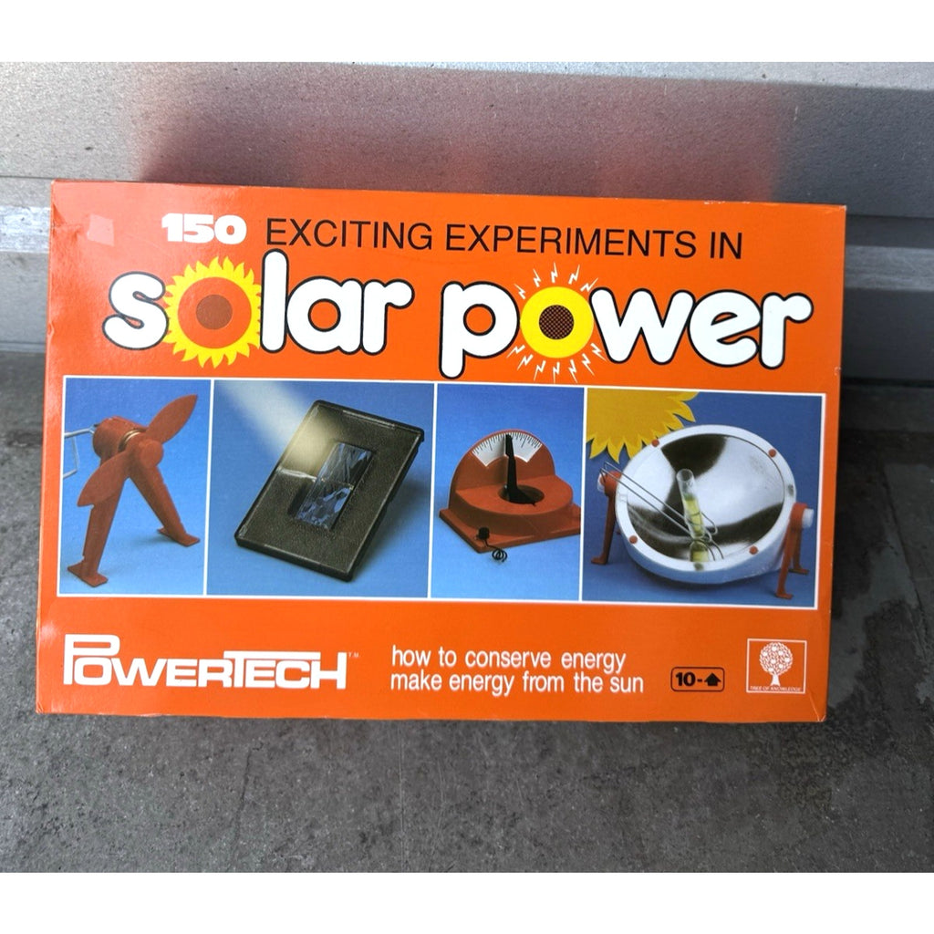 Vintage NOS Game PowerTech Solar Power Tree of Knowledge Educational ISRAEL