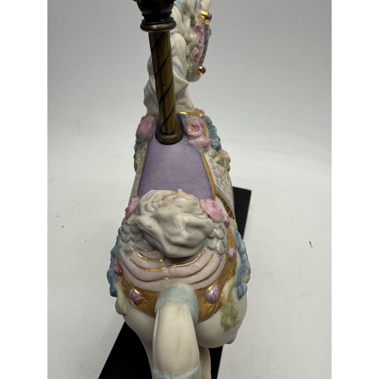 VINTAGE Cybis Sugarplum Porcelain Carousel Horse 12" L/Edition #142/750