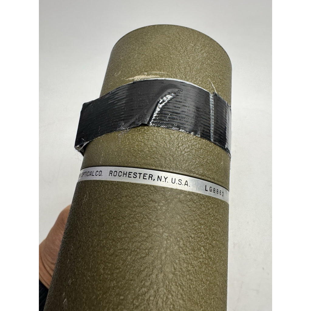 VINTAGE RARE Bausch & Lomb Military WW II Spotting Scope Green 1942