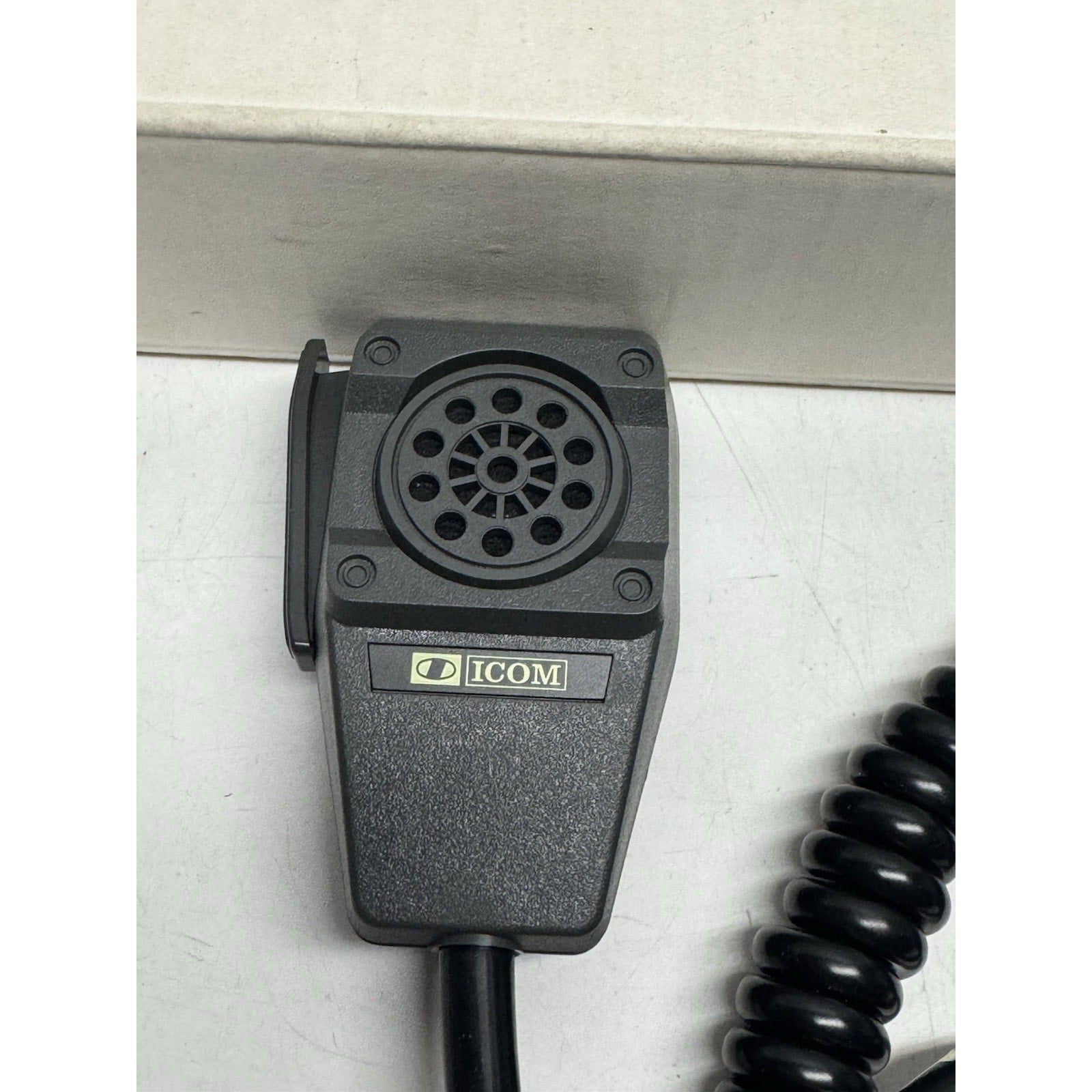 VINTAGE NOS ICOM IC-HM7 Hand Microphone Black Amateur Radio Made in Japan