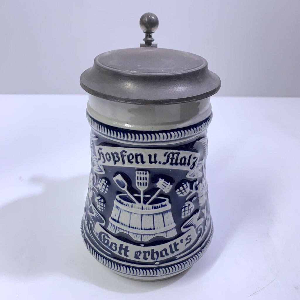 VINTAGE Germany Lidded Beer Steins Westerwald 1970's "RARE"