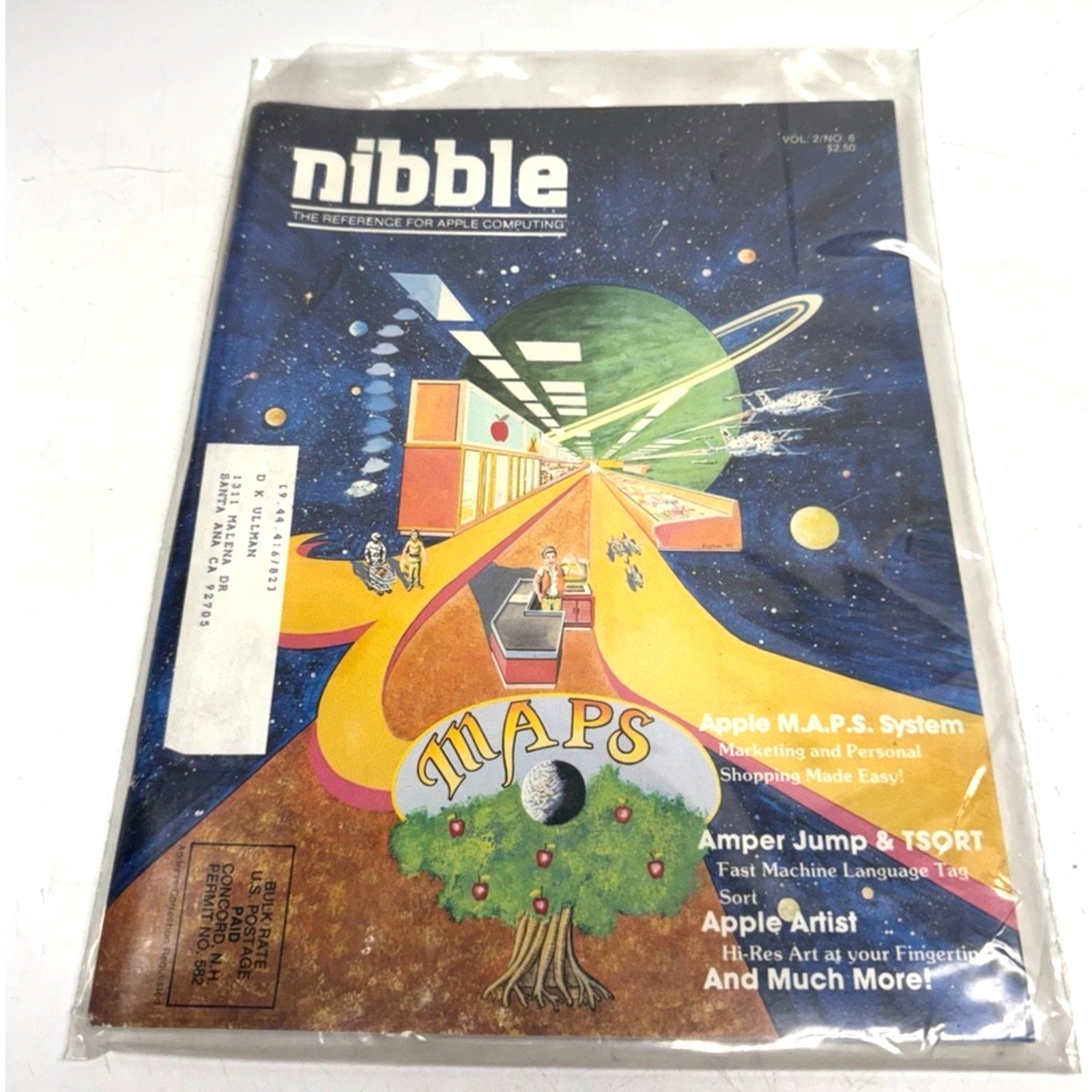 VINTAGE NIBBLE Apple M.A.P.S. System Vol. 02/ No. 06