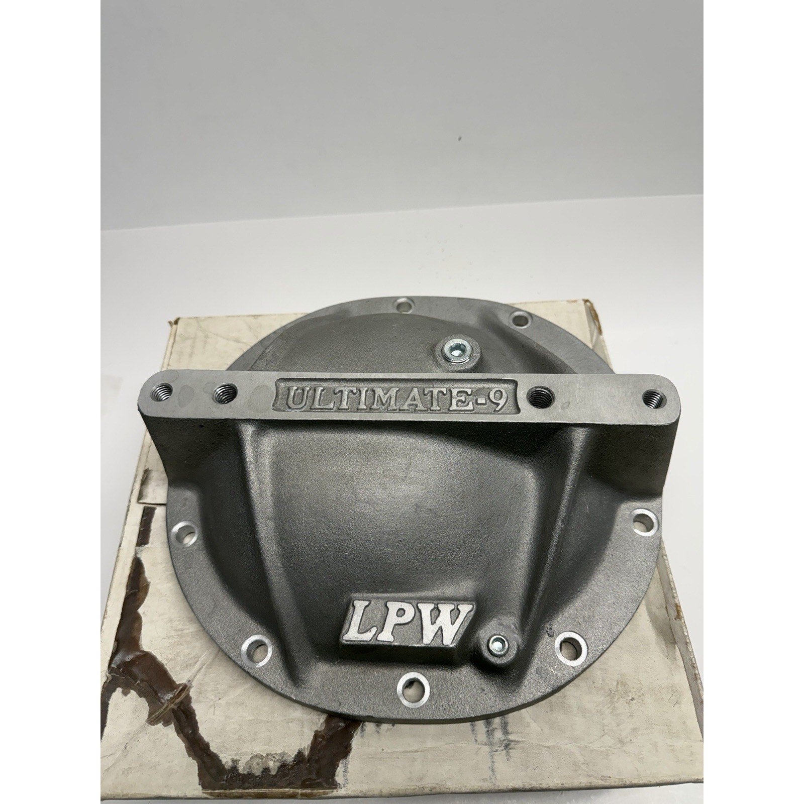 NEW LPW ULTIMATE 9 REAR SUPPORT COVER, FITS FORD 10 BOLT, ALUMINUM DIFF GIRDLE