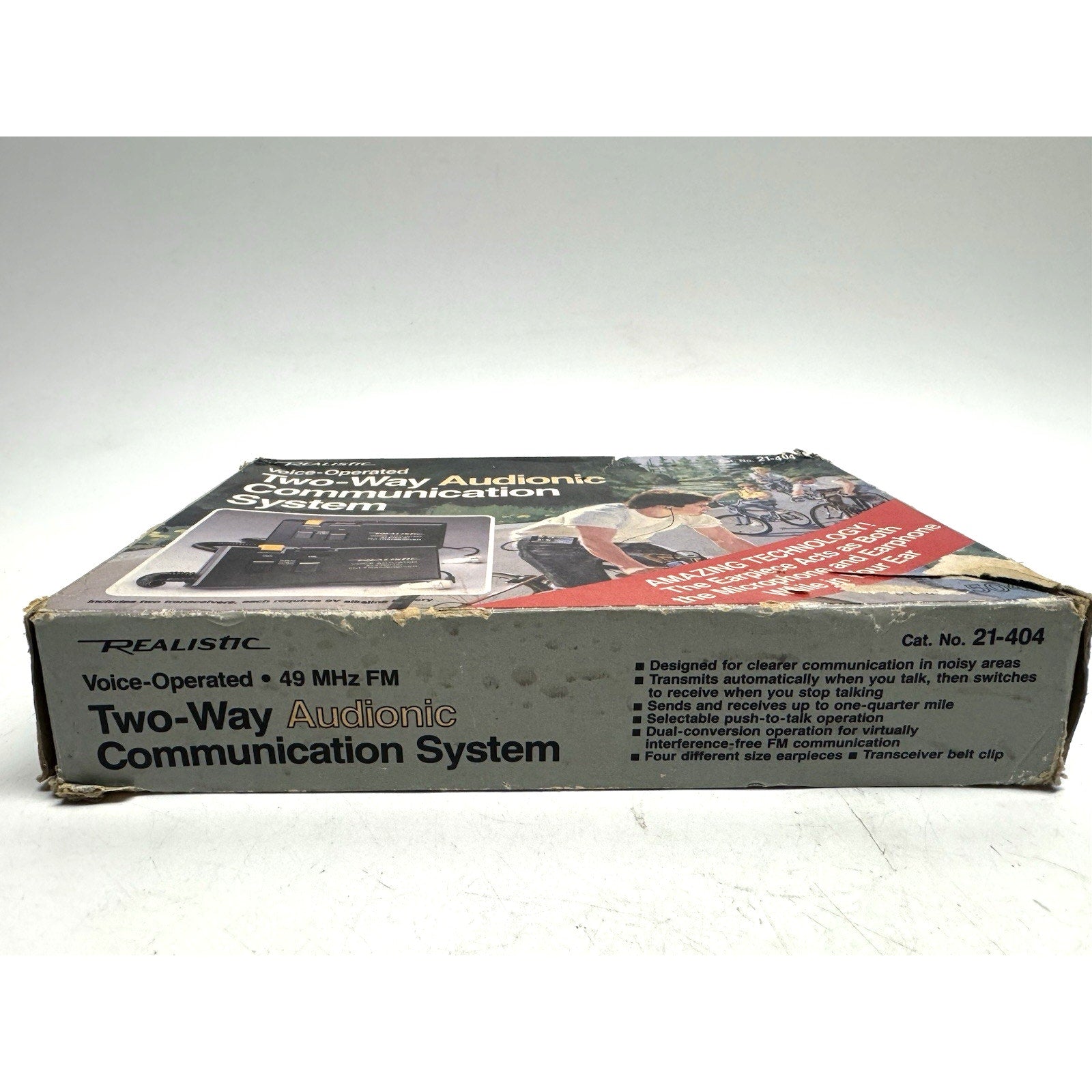 VINTAGE Realistic 21-404 Voice-Operated Two-Way Audionic Communication System