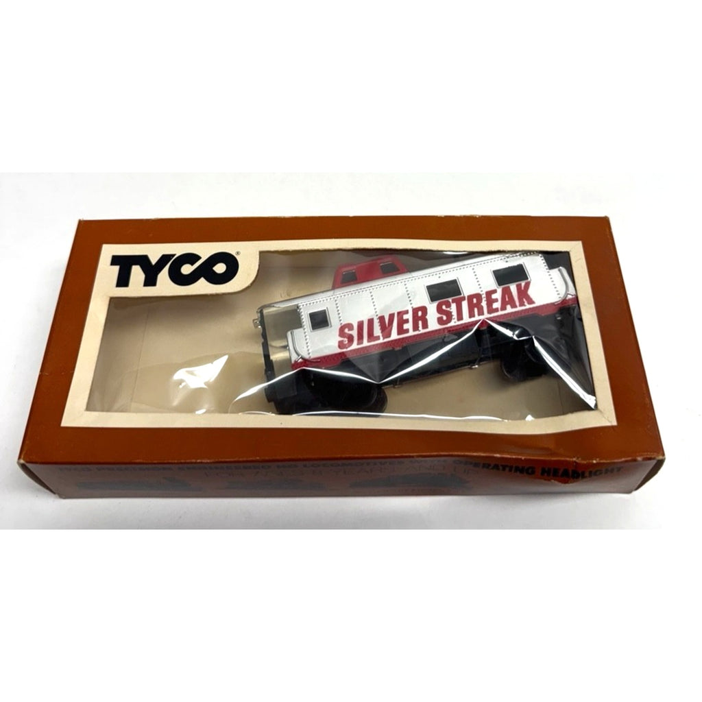 Vintage Tyco HO Scale Silver Streak Caboose 327-60.