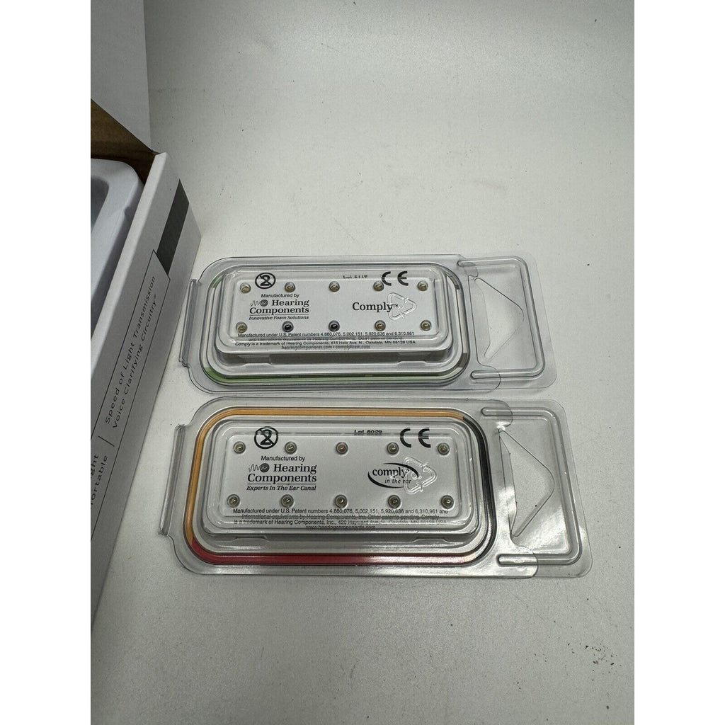 VINTAGE SEALED NEW Tv Ears 5.0 Transmitter Kit Analog & 2 Packs of Ear Tips